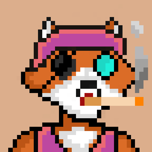 faphousemodel's tweet photo. Cyberfox Punks
https://t.co/7UOGOhKKNQ
#Altura #AlturaNFT #ALU #NFT #CyberfoxPunks #cyberpunk #fox #pixelart https://t.co/pbTHx26GLa