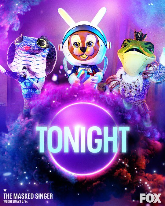 You know the drill! #ThingamabobMask here! Don’t miss tonight’s new episode of @MaskedSingerFOX at 8/7c on FOX! Who do you think is going to make it to the finals? Comment below! #TheMaskedSinger