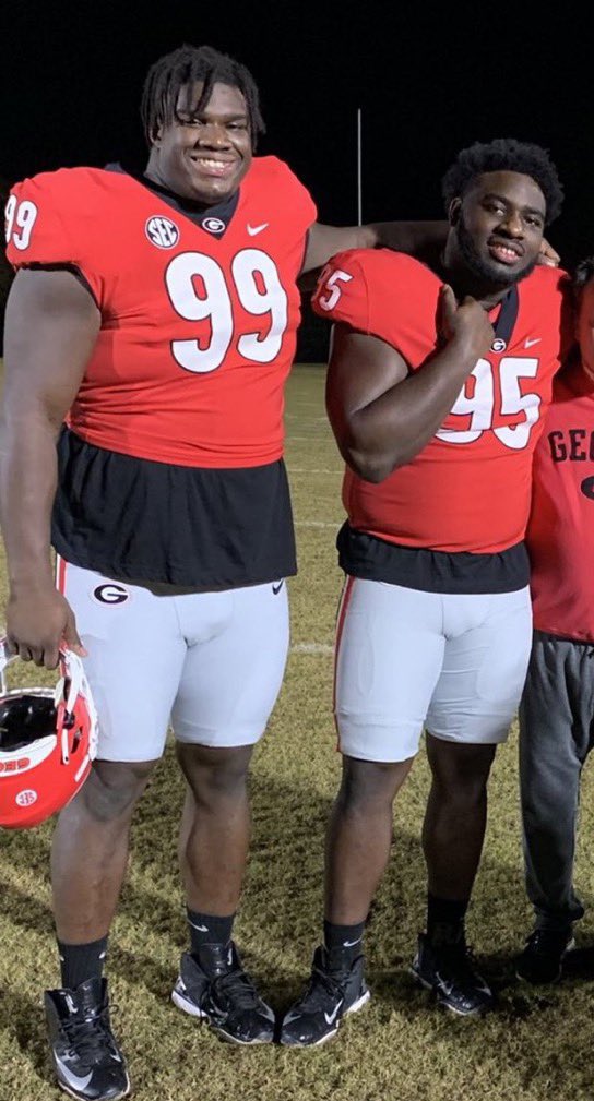 One of these men is 6’3” &amp; 315 lbs

The other is Jordan Davis