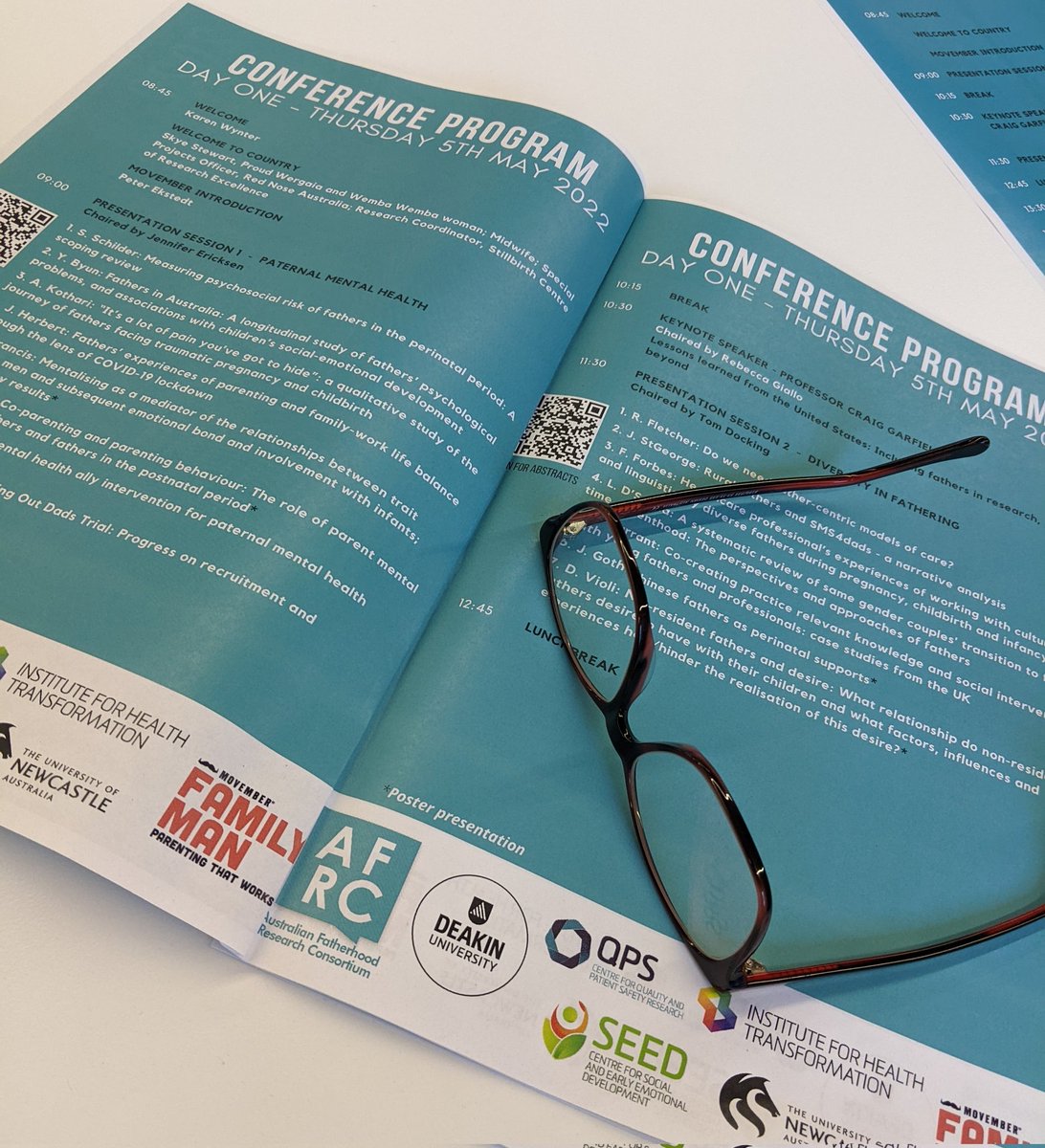 Ready for day one of the Australian Fatherhood Research Symposium! #AFRS2022 <a href="/ausfatherhood/">Australian Fatherhood Research Consortium</a>