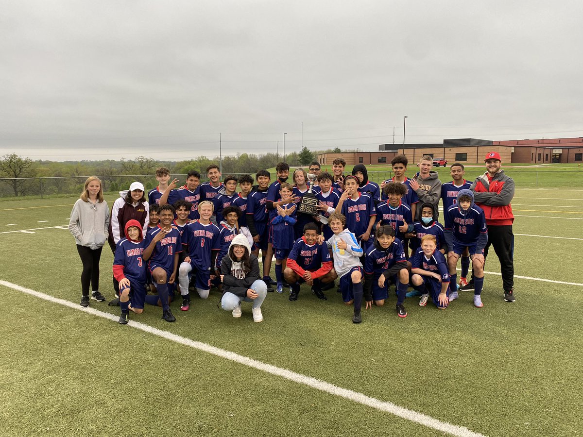 Congratulations to the boys soccer team on their big championship win this evening.  #PatriotPride