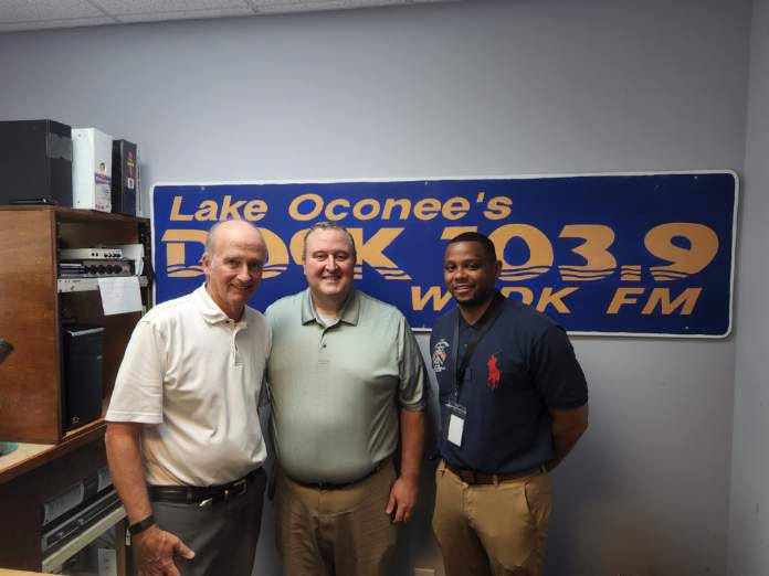 GreeneAthletics's tweet image. Spreading the word about the coming C.A.R.E. Culture at GCHS today @DOCK1039. Thanks for all your support over the years! #TigerPride #tuneinnextweek