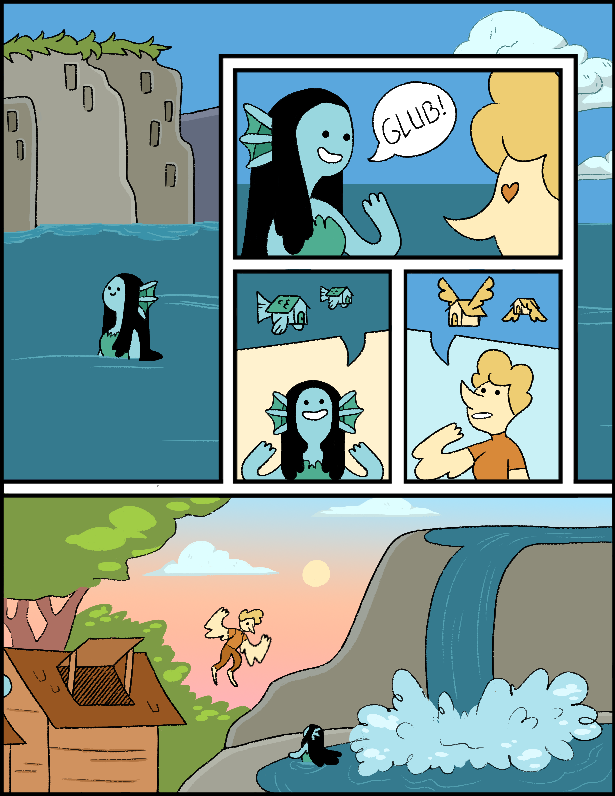 gullartble's tweet photo. 👀 the same comic in 4 different styles https://t.co/ZO07BMhTyO