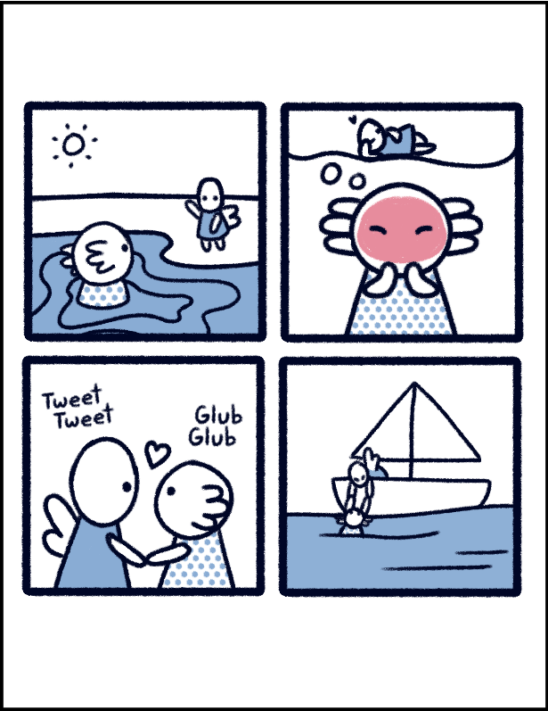 gullartble's tweet photo. 👀 the same comic in 4 different styles https://t.co/ZO07BMhTyO