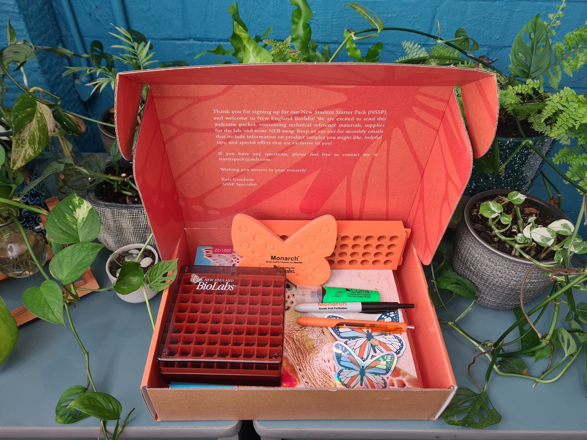 Jenny Brown (@jennybrownqld) on Twitter photo Have you requested your <a href="/NEBiolabs/">New England Biolabs</a> New Student Starter Pack yet? Available to all first-year research students, these are packed full of technical information and NEB goodies! Request yours here: nebiolabs.com.au/forms/new-stud⦠Have you requested your <a href="/NEBiolabs/">New England Biolabs</a> New Student Starter Pack yet? Available to all first-year research students, these are packed full of technical information and NEB goodies! Request yours here: nebiolabs.com.au/forms/new-studā¦