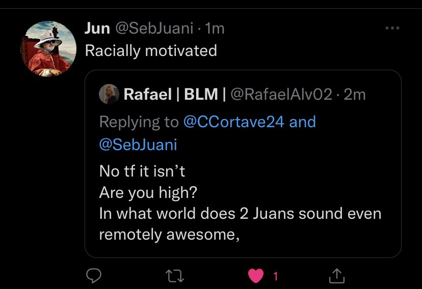BonesAndEllie's tweet photo. All the Juans of the world need to be stopped, there are too many Juans https://t.co/D1kcXQyCMH