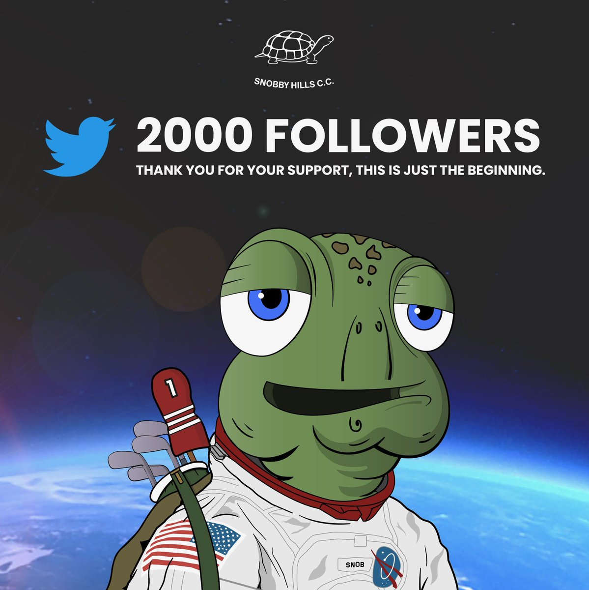 Just the beginning, Snobs. Thank you so much for all the support so far — we’re just getting started 🐢🚀