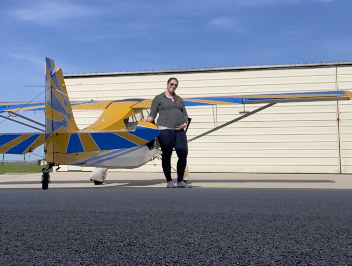 Not sure how many Decathlon flying days are left for this baby &amp; me - but today we had some fun! ☺️