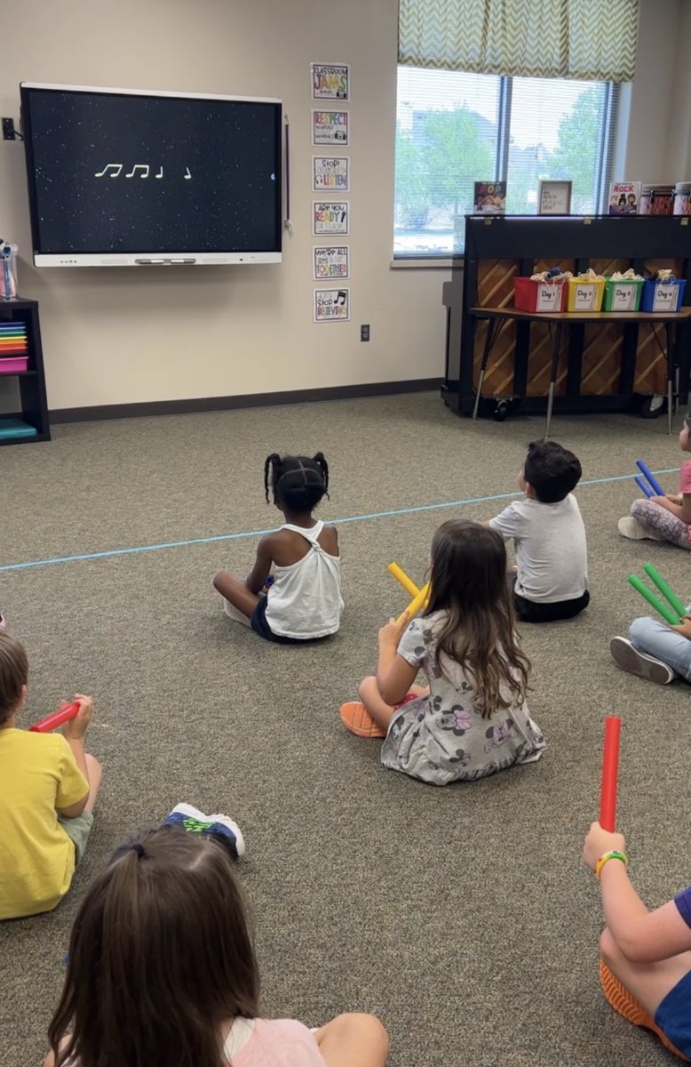 MusicTeacherAV's tweet photo. We’re celebrating Star Wars Day in Music! We did Rhythm Wars, John Williams BINGO, scarf movement and much MORE! @kisdjre #elementarymusic #musiced #musicteacher #jrerocks https://t.co/Owm5KMiPhB