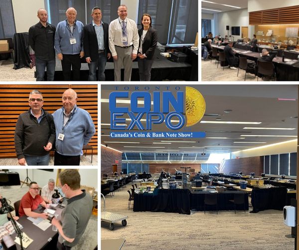 Last weekend's Toronto Coin Expo was a major success with collectors buzzing around the bourse over two days!

#coinshow #coindealer #coincollector #Canadiancoins #worldcoins #numismatist