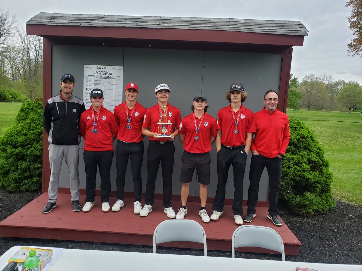 COUNTY CHAMPS!!! 🏆 157 team score! Braeden Baker match 🏅 with a 35! 🔥 <a href="/indianahsgolf/">Indiana HS Golf</a> <a href="/NPHSDragons/">New Palestine Dragons</a>