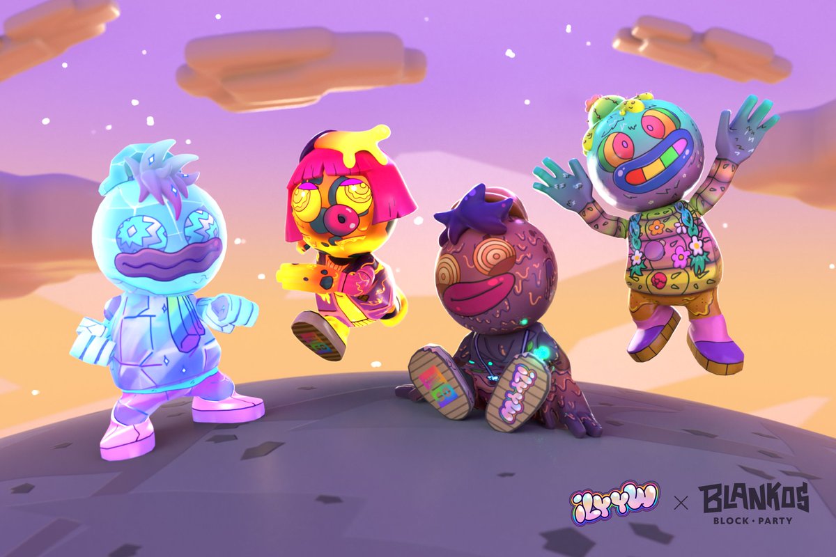 We’ve got the newest Blankos from <a href="/ILYYWNFT/">I Like You, You're Weird Bot</a>!
Big news, this drop will be different from our previous drops, where we’ll be dropping on <a href="/opensea/">OpenSea</a> only!
More news to follow later!