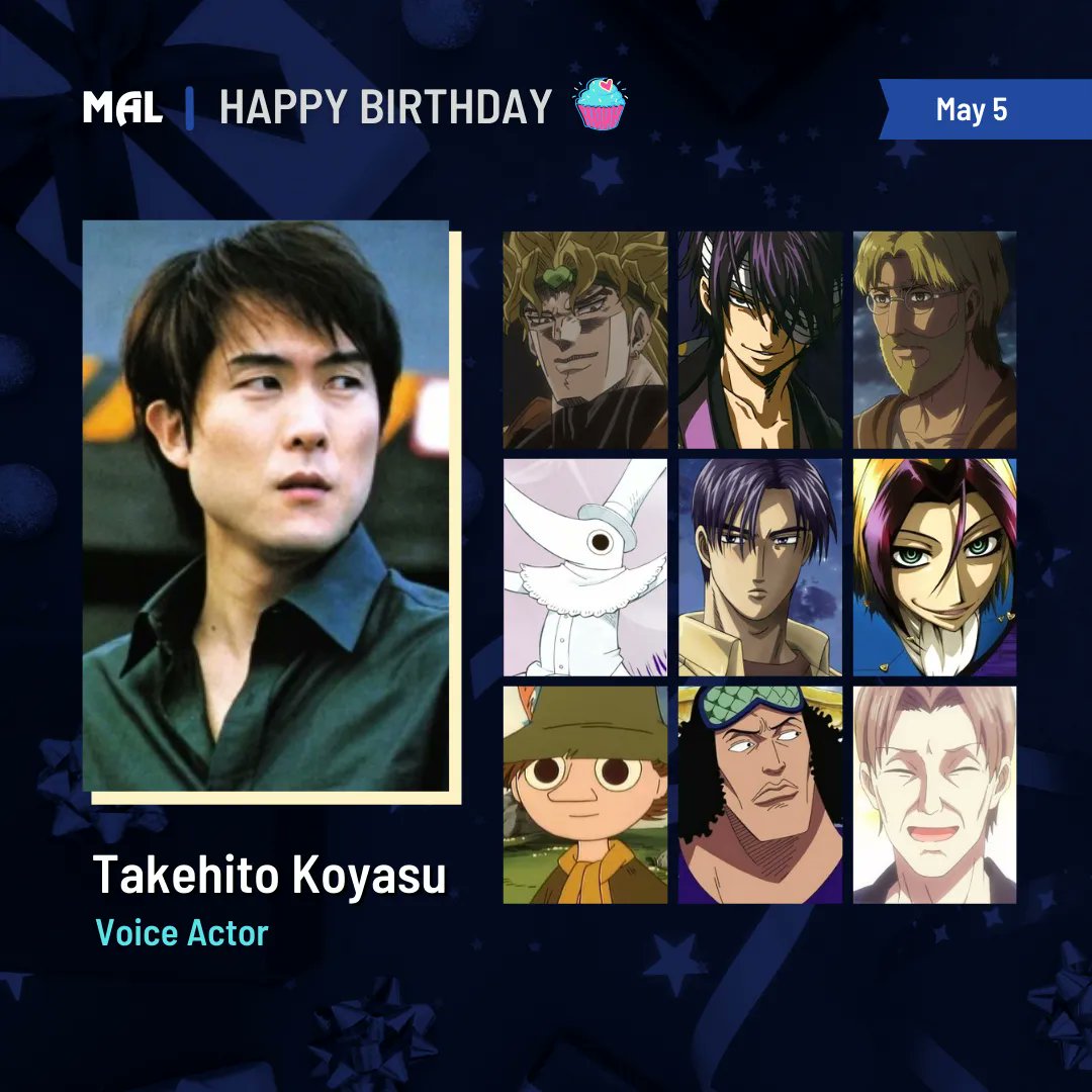 Muse Asia on Instagram: Happy Birthday to the voice acting legend, the  iconic and prolific, Koyasu Takehito! Some of his roles include: JoJo's  Bizarre Adventure: Phantom Blood - Dio Brando Attack on