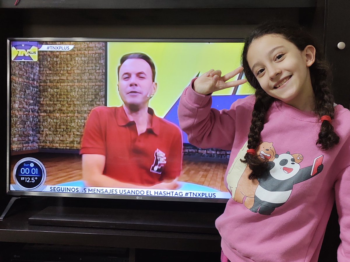 aanevere's tweet photo. @TNExtremo Hola Buti! Soy Abril de Ramos Mejía, te vemos todos los fines de semana junto a mis papás. Y nos reímos mucho!! Nos encanta tu programa y nunca dejes de bailar que sos un genio! Aguante TN Extremo! #tnxplus https://t.co/YoE0dhBbUY