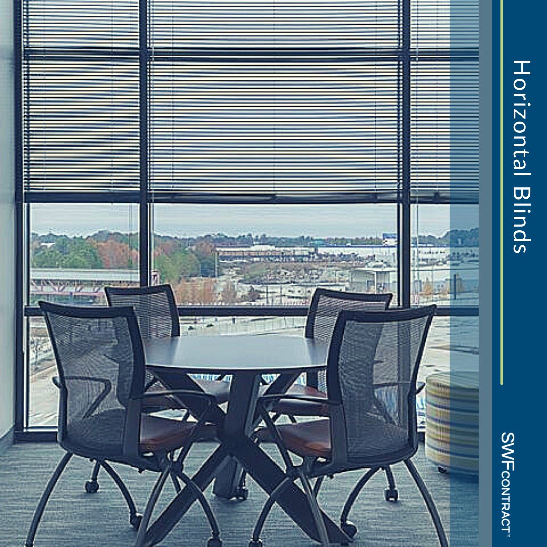 SFcontract's tweet photo. When your job requires horizontal blinds, you can turn to SWFcontract to get the job done. Our horizontal window blinds are long-lasting, durable, and easy to install.

View our horizontal blind options: https://t.co/yTtI8LB8zj https://t.co/8Bod9piNsV