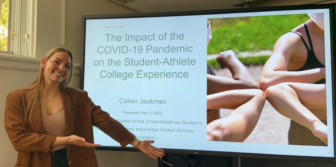 Grad school is tough. Hitting every milestone/checkpoint is no little victory and needs to be cheered. Congratulate <a href="/CallanJackman/">Callan Jackman ◡̈</a> on a successful masters thesis defense!! It ROCKED. My first terminal masters advisee. @CLAOSU <a href="/OregonState/">Oregon State University</a>  <a href="/PsychScienceOSU/">OSU Psych Science</a>  #phdlife #mentoring