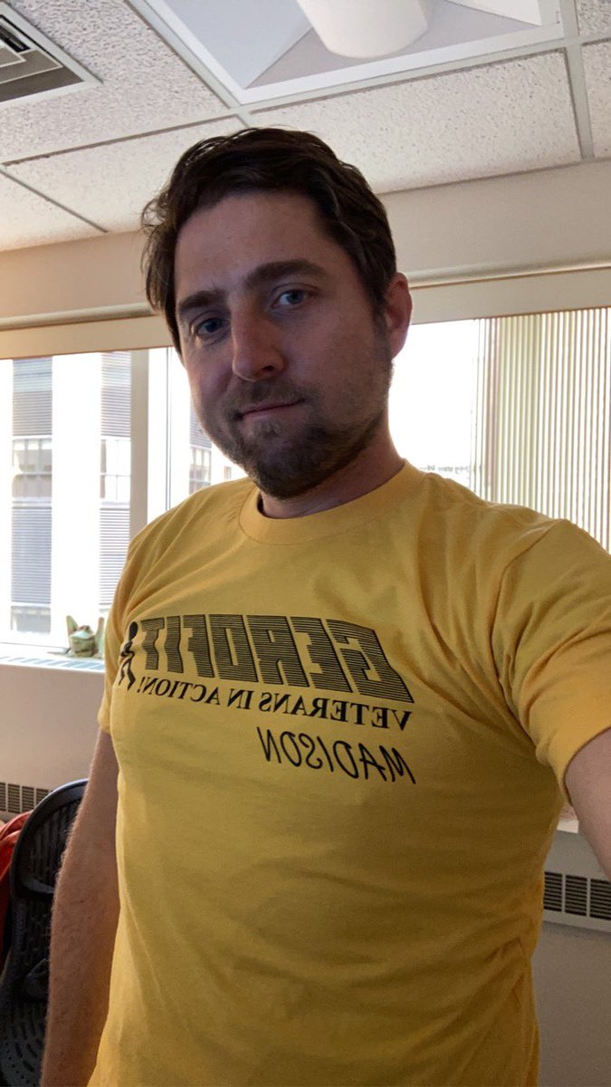 AdamGepner's tweet photo. New Swag Alert! We welcomed our first 3️⃣Century Club members who have attended 💯 #GeroFit Madison classes!
Congrats 🎉 to our #veteran participants and our Team!
Do you know someone 65 or older who could benefit? Enroll Now! Link 👇
@uw_cvm @uw_geriatrics @DeptVetAffairs https://t.co/AJGKbTGnmv