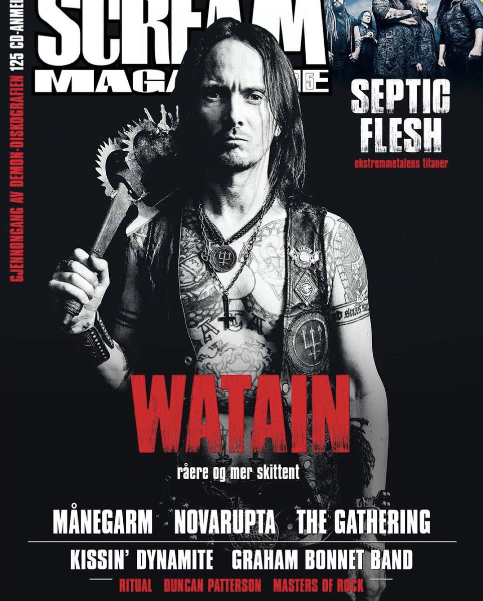 RitualUK's tweet image. Thank you to @screammagazine for featuring our interview on the #enigmaep in their most recent edition and kindly putting us on the cover alongside some illustrious company. Humbled! 

ENIGMA OUT FRI 6th MAY

#Ritual #RitualBand #Metal #Rock #Prog #NewMusic #Band #BandcampFriday