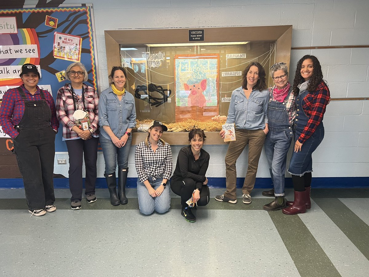 Our “One Book One School” read is….Charlotte’s Web!