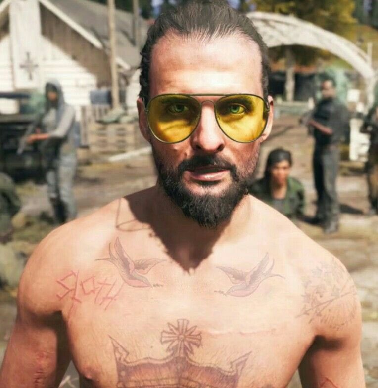 AlfredHenrik's tweet photo. @lessispoor Visste inte att huvudkaraktären i Far Cry 5 är baserad på dig! Sjukt otippat https://t.co/bAnlXWZ4Mx