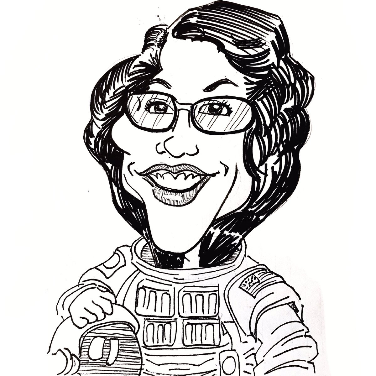 Lazarus39783311's tweet photo. Kristina Kock 

#kristinakock #caricatureartist #caricatureart #zebrabrushpen #jetpens #tomdailycoronacature #caricature #caricatures #caricatura  #cartoonportraits #sanantonioartist #drawing #cartooning #art #artist https://t.co/EUVxr0hwRy