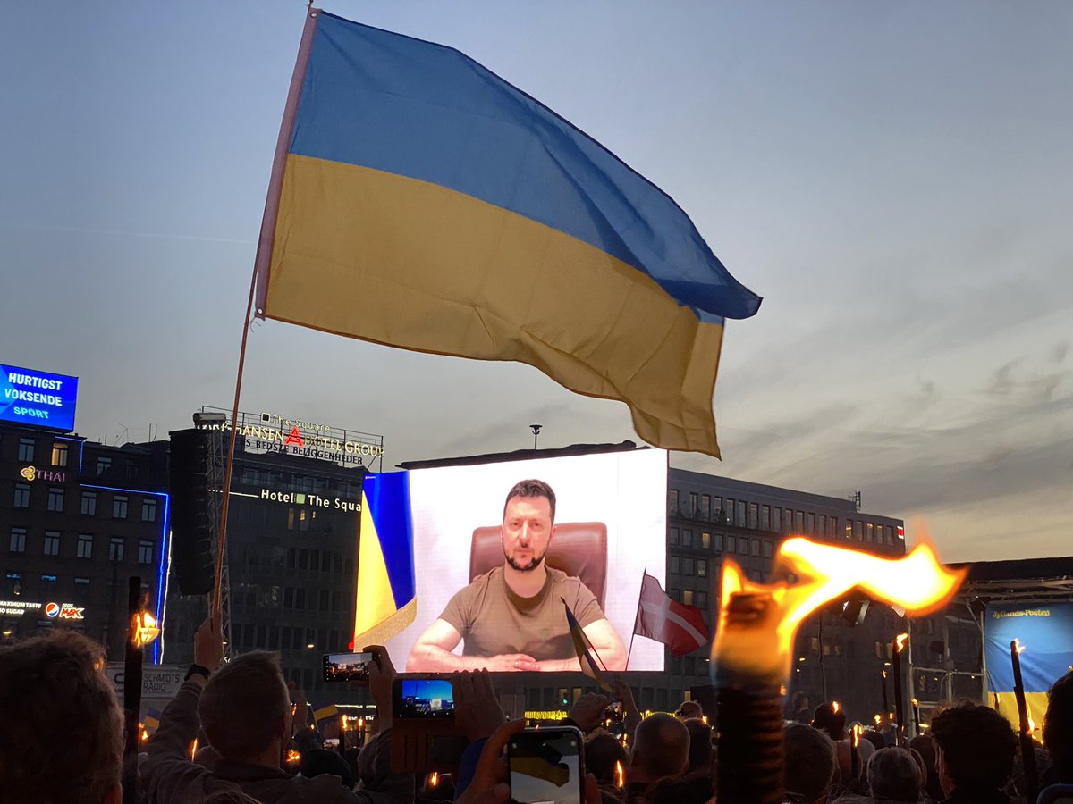 Bevægende. Virkeligt og uvirkeligt. #Ukraine️