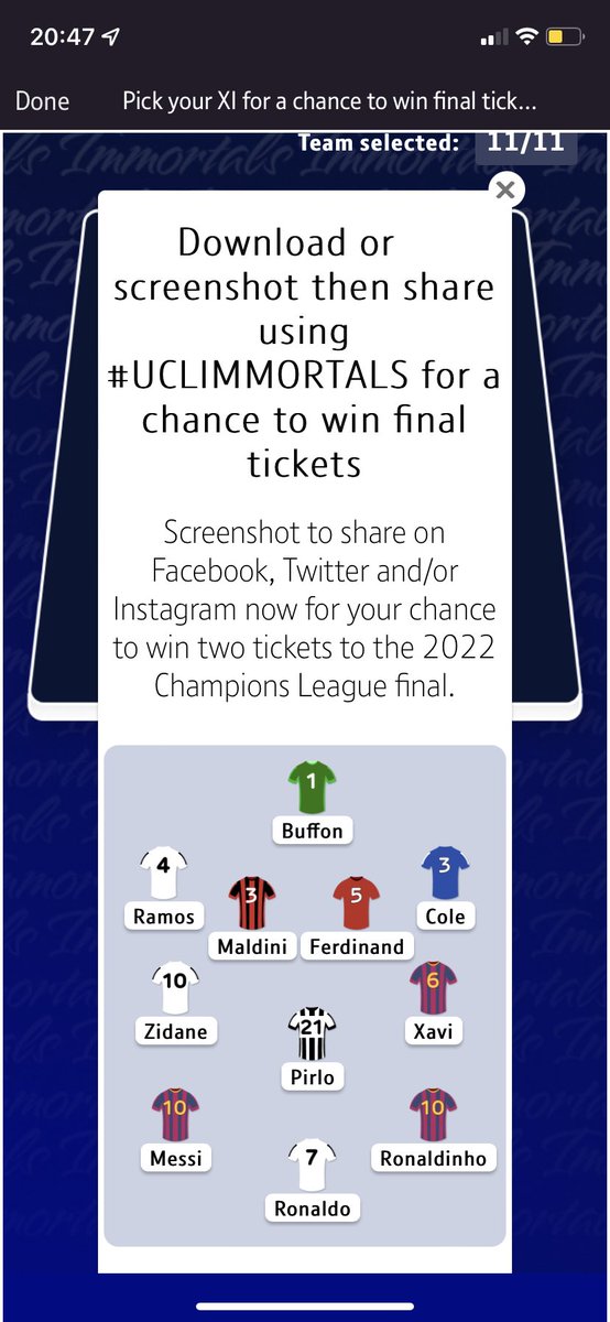 DanJones3903's tweet photo. #UCLIMMORTALS https://t.co/2QeK5GYn3x