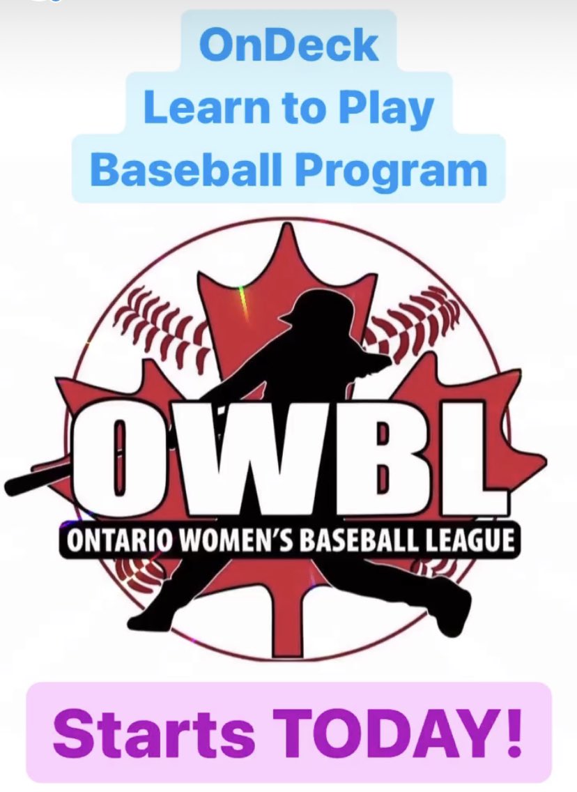 OWBL_'s tweet photo. Our new OnDeck Learn to Play Baseball Program STARTS TODAY! 🎉🎉🎉
Message us if you’d like more info or check out https://t.co/I75JmfAgQs https://t.co/iNNOmRy046