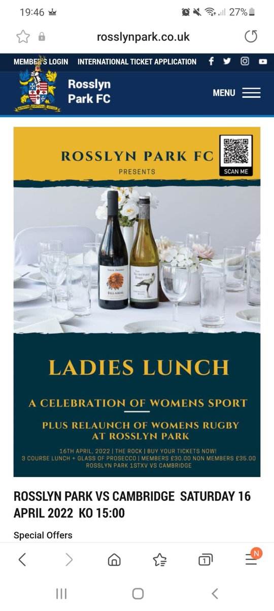 Rosslyn Park Slingbacks 🔴⚪️ tweet media