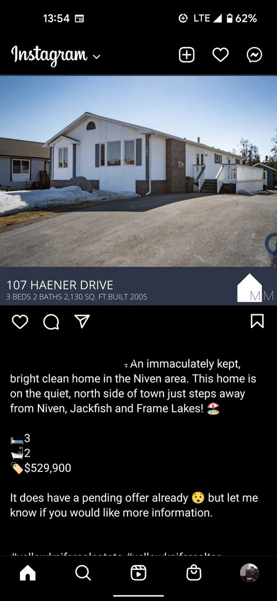 ~$500k+ for a double trailer in Yellowknife...what a time to be alive.