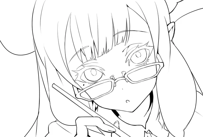 5/4 (275日目)
いなちゃん模写🖋 (線画まで)
 
#イラスト #イラスト練習   #inART #いなート #一伊那尓栖 