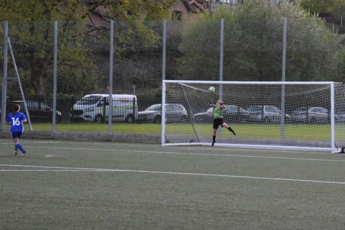 The moment that the <a href="/swwgl/">SWWGL</a> Division 1 title was won! A tense and exciting play-off battle with <a href="/CardiffCityFCW/">Cardiff City FC Women</a> that went to penalties after a 1-1 draw after extra time. 
🏆🏆🏆🏆