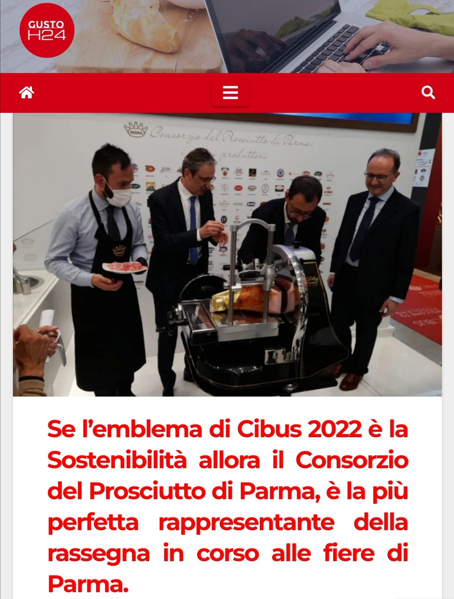 EdTroiano's tweet photo. Transizione ecologica progetto Consorzio @prosciuttoparma col @polimi Milano e #Enersem
Presentato @CibusParma il #4maggio alla presenza Sottosegretario @Mipaaf_ @giamma71
Su @GustoH24
https://t.co/lkPhswDz6H
@sassi_mario @PecoraroScanio @paoloigna1 @GianbasilioS @pino_zuliani https://t.co/nNFME1WXkm