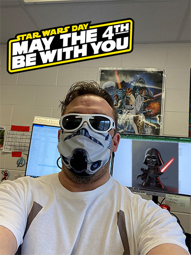 Star Wars Day at Freedom Hill ES.  May the 4th be with you! #FHHighlights