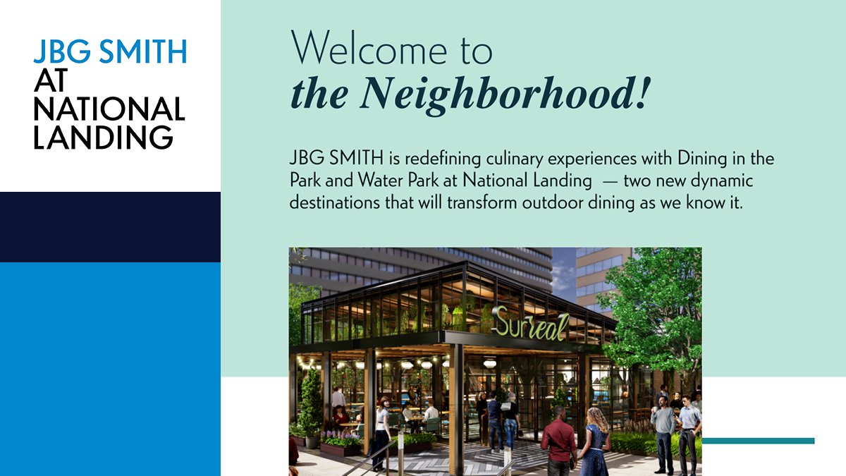 jbgsmith's tweet photo. National Landing, a groundbreaking new destination, which will be home to exciting and diverse new culinary experiences alongside innovative and thoughtfully designed places to live and work. Discover the difference. 
https://t.co/YBx7m6nLOV
#NationalLanding #HomeToMore #JBGSatNL https://t.co/2J4jSopjy8