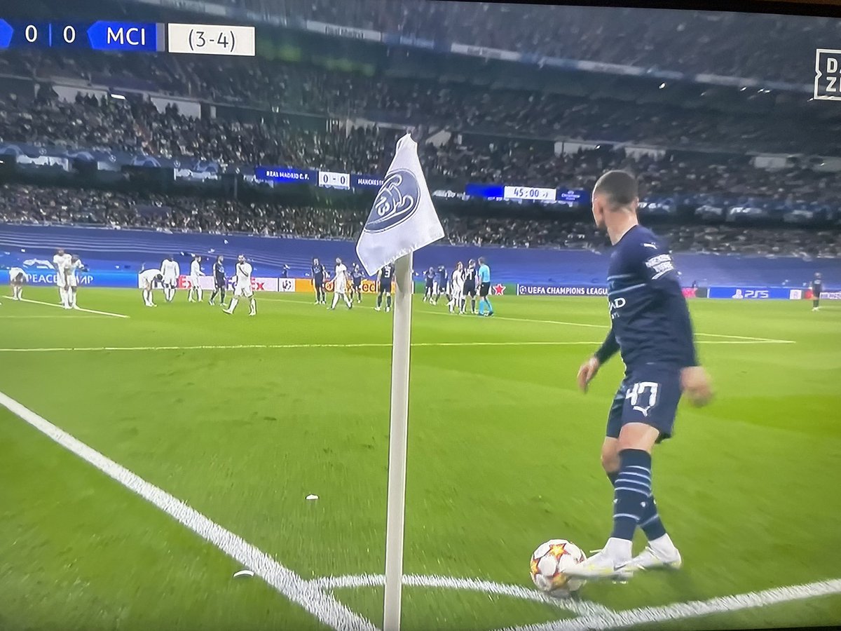 So eine 13 auf der Fahne kann natürlich auch einschüchtern. #RMAMCI