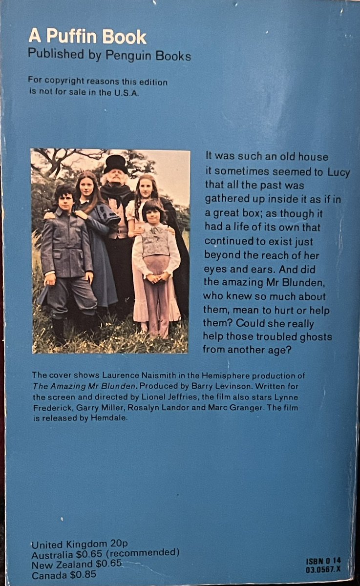Todays Charity Shop find The paperback book of The Amazing Mr Blunden #Books #TheAmazingMrBlunden #LaurenceNaismith #LionelJeffries #AntoniaBarber #RosalynLandor #GarryMiller