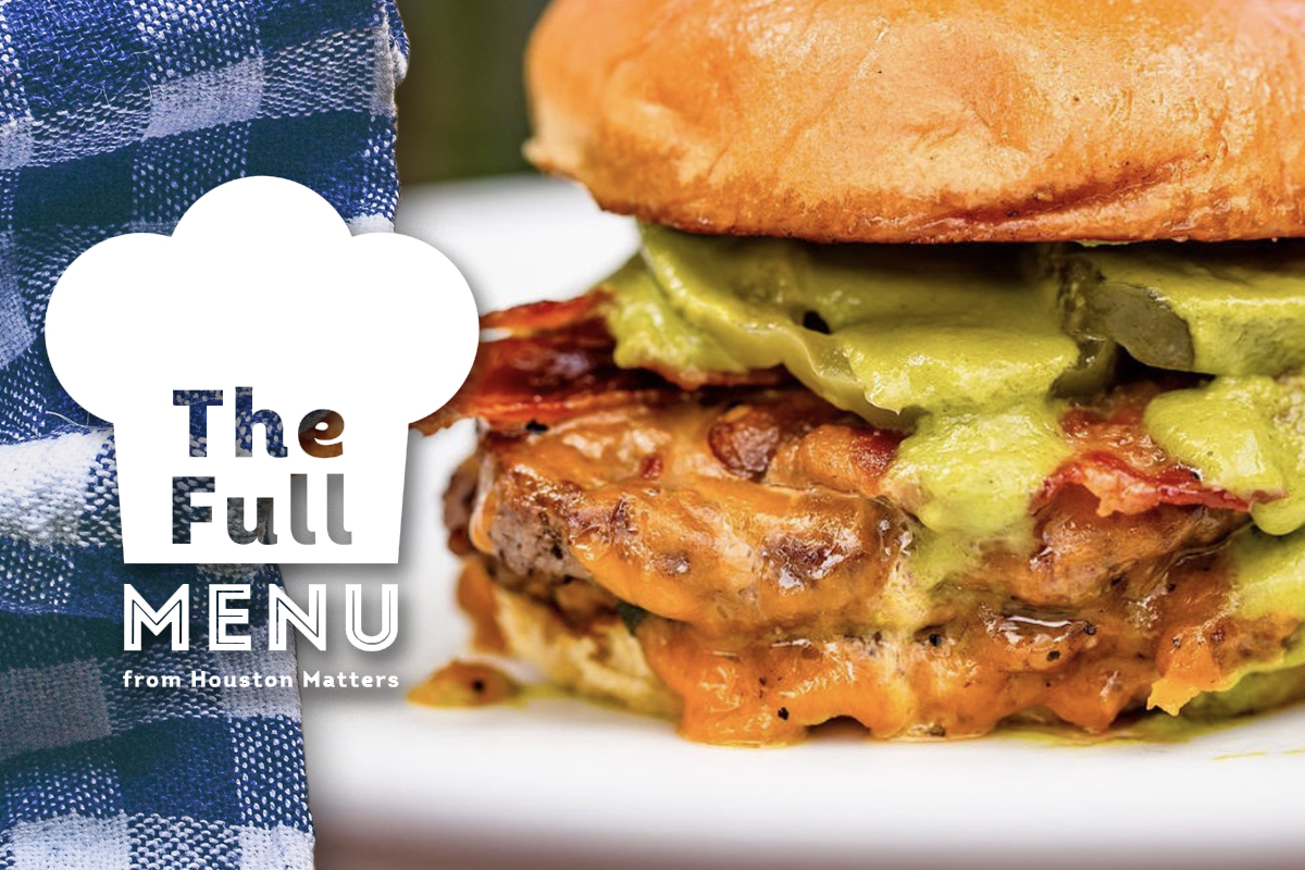 Looking for a good spot for #burgers in #Houston? Food writers <a href="/esandler/">Eric Sandler</a>, <a href="/swankymaven/">Felice</a>, &amp; <a href="/DavidLeftwich68/">David Leftwich</a> share some of their favorites on #TheFullMenu FULL LIST: bit.ly/3yjSJmF 

(Pictured is the #Cheeseburger in Paradise from <a href="/BrasilCafeHTX/">Brasil Houston</a>) <a href="/HoustonPubMedia/">Houston Public Media</a>