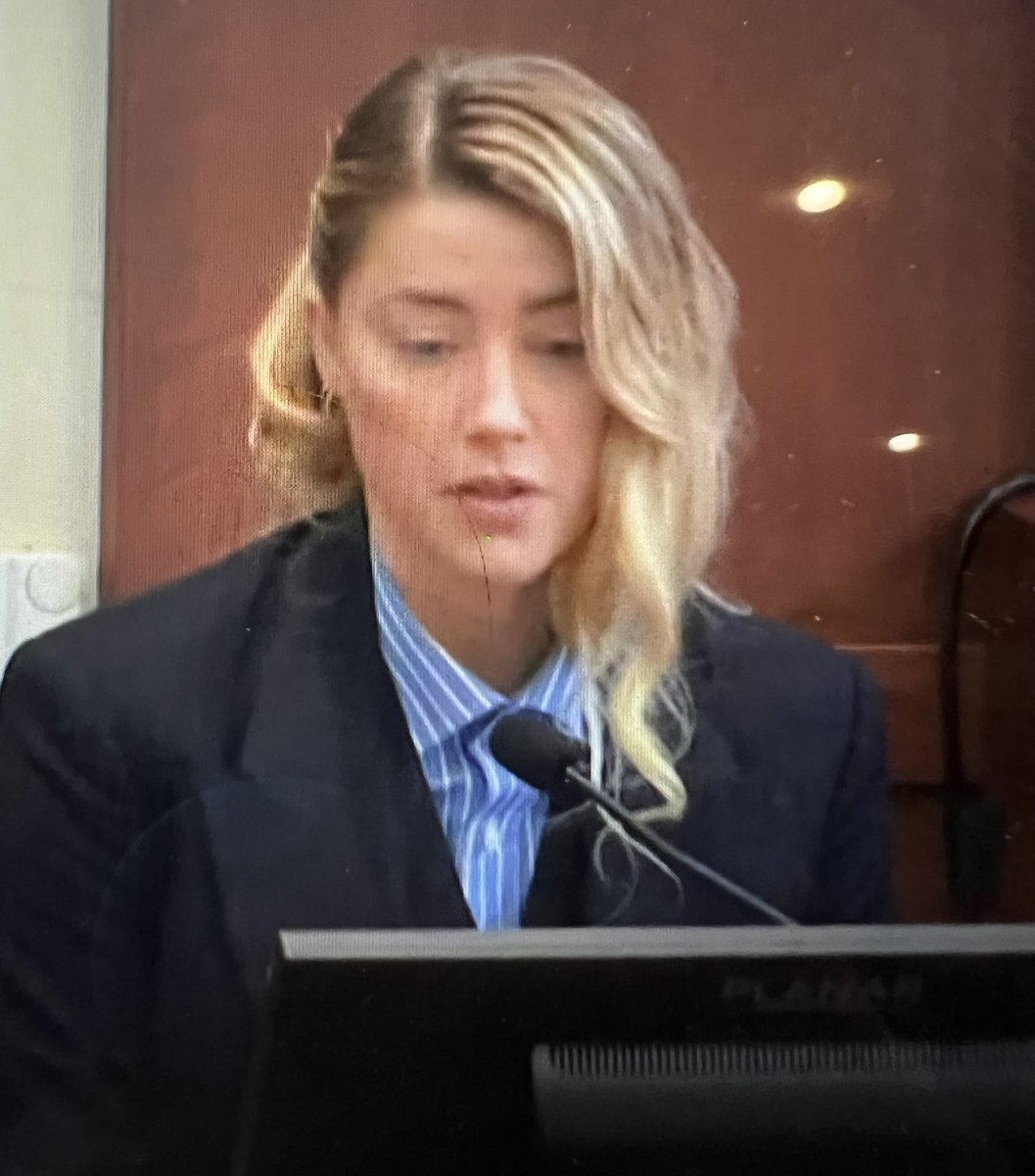 AshGenX's tweet photo. Fear & Rambling in Fairfax
Starring @realamberheard
#blathering #bullshit #BPDHPD #DeppVsHeard #JohnnyDepp #CListactress https://t.co/plzpJV6m94