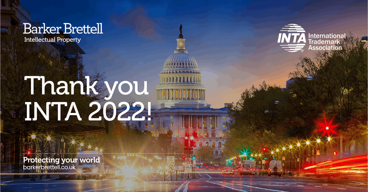 Thank you <a href="/INTA/">International Trademark Association (INTA)</a> Washington DC, you've been brilliant! See you next year.

#Trademarks #IntellectualProperty #Brands #INTA2022