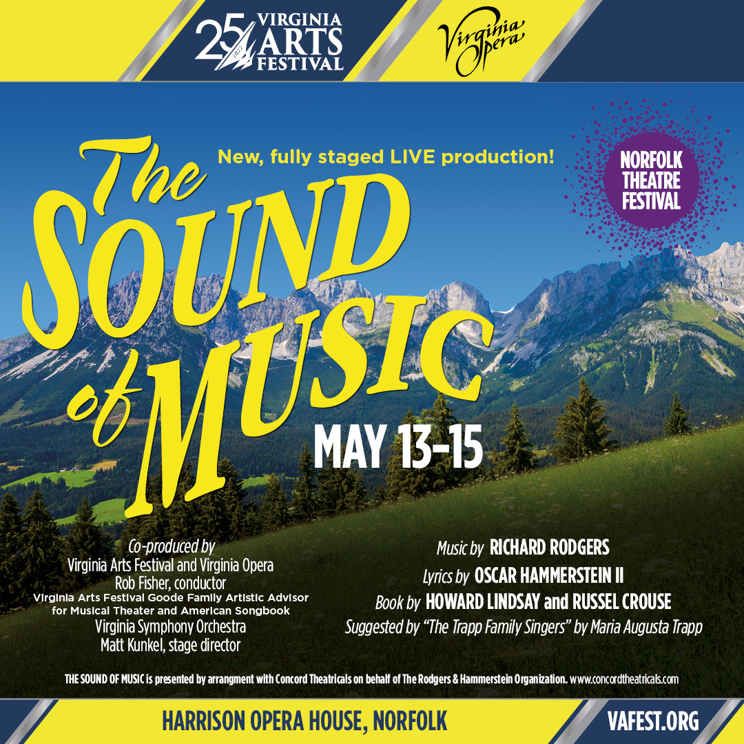 This new, full production of the classic musical is co-produced by @VaArtsFest and Virginia Opera, with acclaimed Broadway music director Rob Fisher conducting and star director Matt Kunkel envisioning the new staging, the production. Tickets: bit.ly/38QQtsm