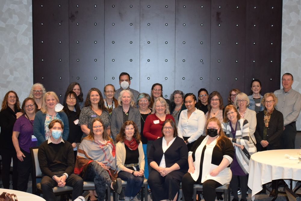 decodaliteracy's tweet image. Literacy organizations from across Canada gathered to share and celebrate the federal Enhancing Displaced Workers’ Literacy and Essential Skills beta-test projects at the Decoda preconference. 
#DecodaConf22 #Connect4Literacy #DisplacedWorkers #WorkSkills #LES #Literacy