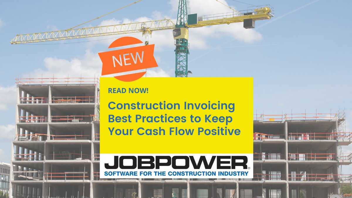 Our new blog post is live now with construction invoicing tips to help you stay cash flow positive.

Read now: jobpow.com/blog/construct…