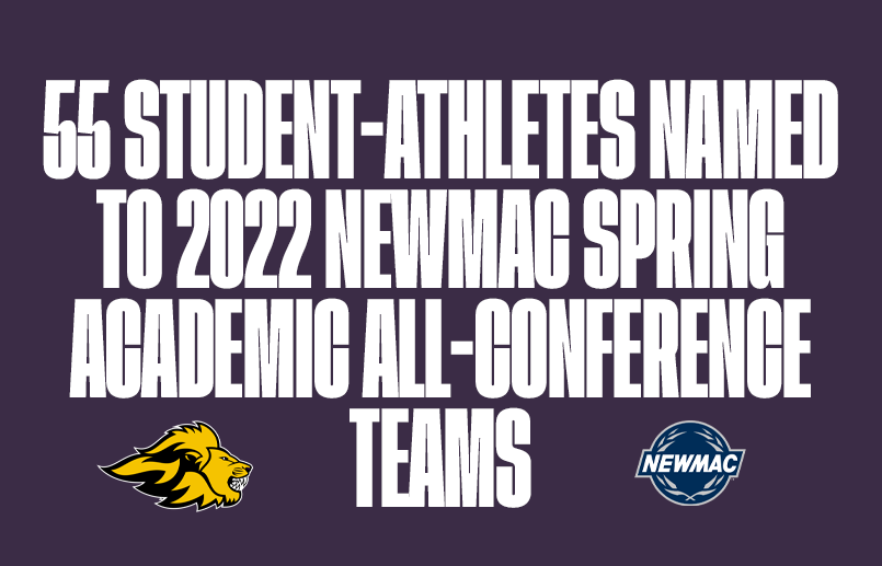 EmersonLions's tweet photo. NEWS | 55 Student-Athletes Named To 2022 NEWMAC Spring Academic All-Conference Teams 📚

STORY: https://t.co/xTaKPfx4Uj

*Three teams had 10+ student-athletes represented
* @ECBaseballLions (17), @Emersonmlax (13) &amp; @EmersonWlax (11) led the way https://t.co/L5xtyqCcrV