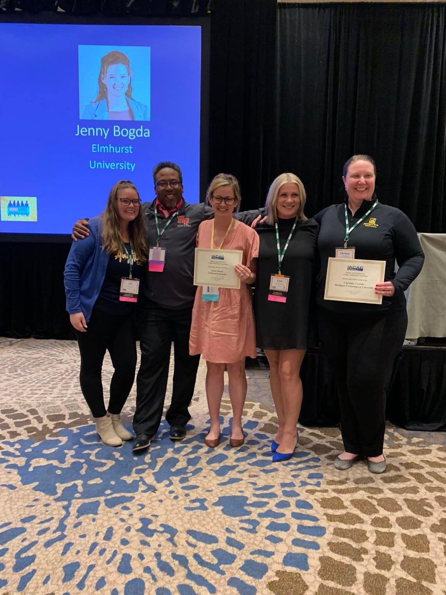 IndState_Lisa's tweet image. I presented the @IACAC conference on Inclusion for Students w/ Disabilities in Higher Ed w/ 2 wonderful women, presented the Mentorship of the Yr Award, was a host @ the 1st Timers luncheon &amp;amp; hosted the Mentorship Committee reception w/ my incredible co-chairs. @indianastate