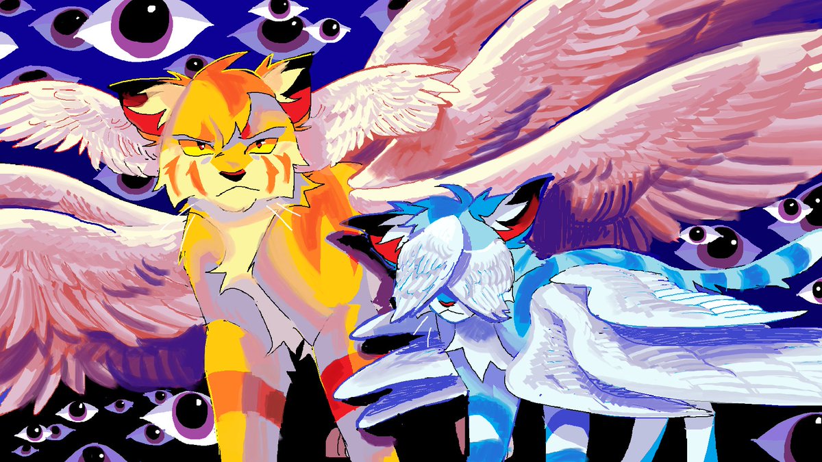 DinoWisest's tweet image. Thunderclan's little Angels 💗