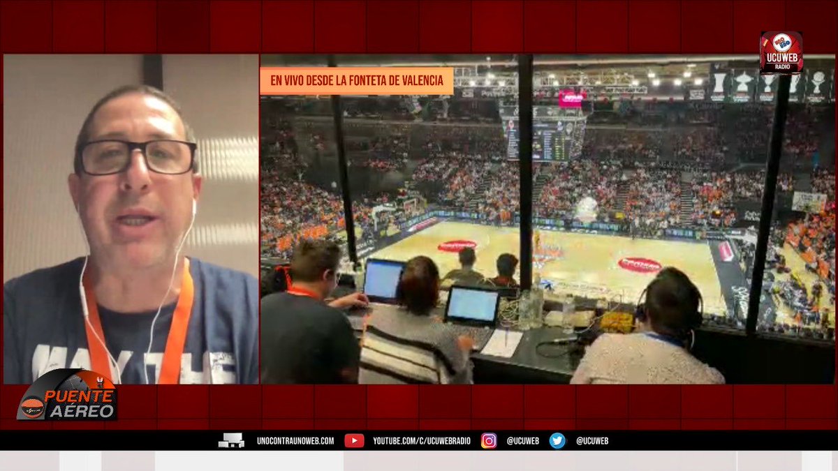 elpuenteaereo's tweet photo. #ElPuenteAéreo

Venite a @ucuweb que estamos en vivo desde La Fonteta con el partido de semifinales de Eurocup entre Valencia y Virtus Bologna, más toda la actualidad del básquetbol europeo. https://t.co/HcB2uQ6tma