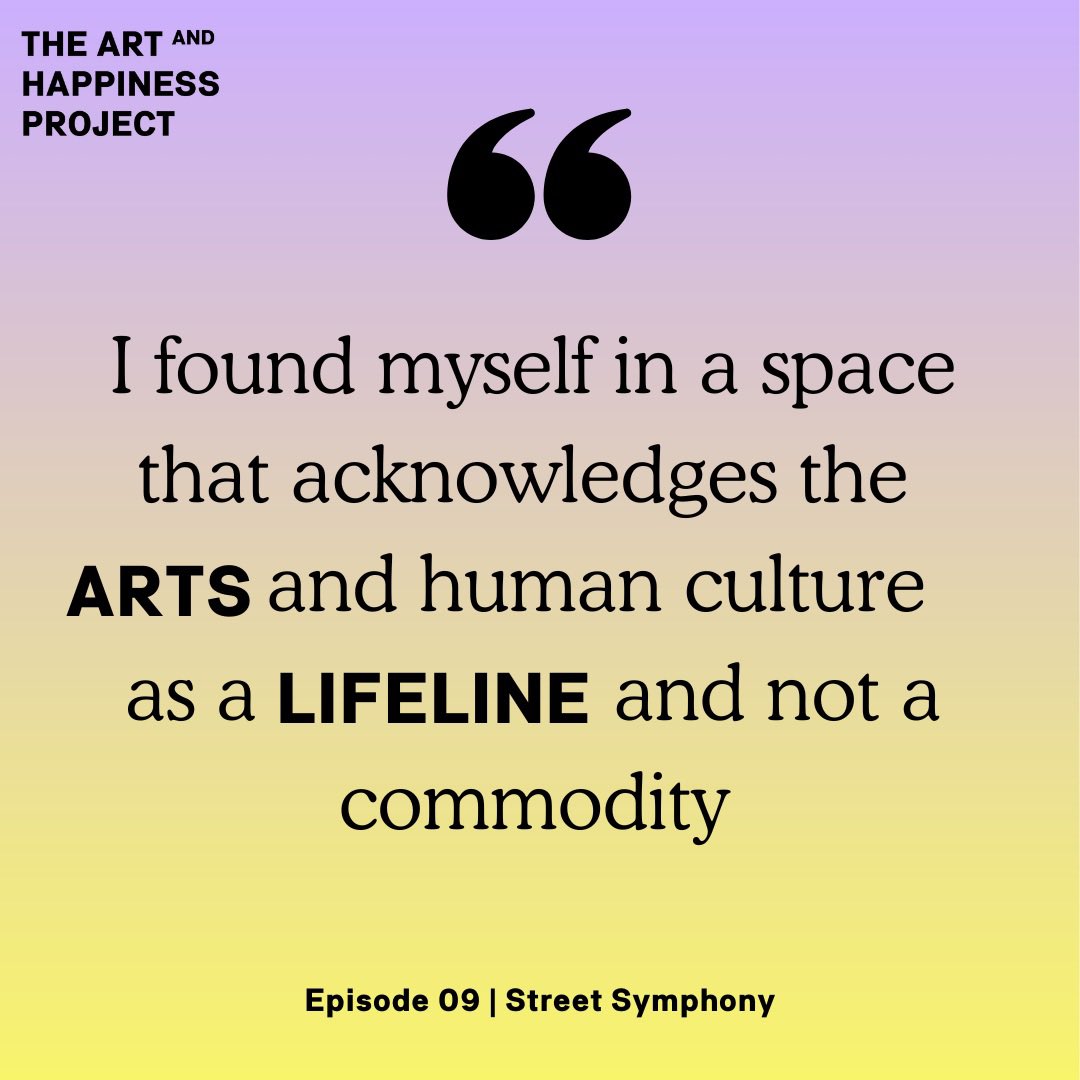 Arts are essential. Not just cute.

More in Episode 09 of 
ART AND HAPPINESS PROJECT. 🎧