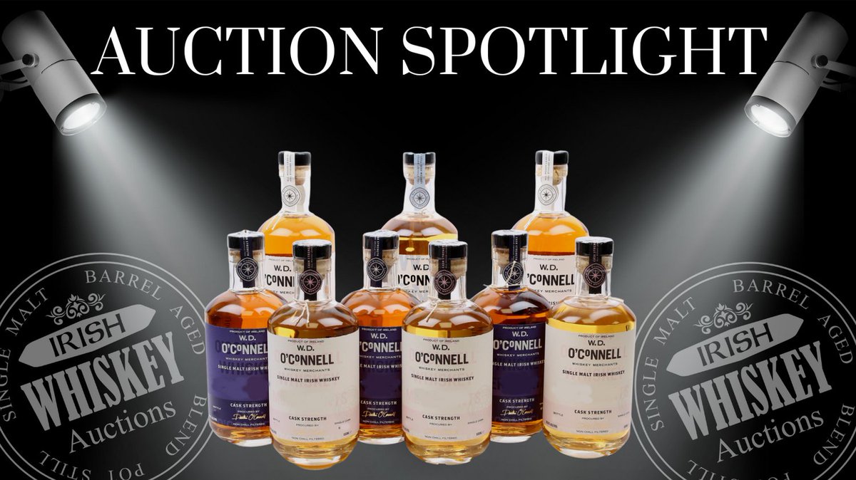 whiskeyauction's tweet photo. Spotlighting the W.D.O'Connell set which includes a BOTTLE NO.1 of EACH of the upcoming releases.
Current bid; €1600
One to watch-Register now ; https://t.co/7rrknd9Xs0
#wdoconnell #singlemalt #威士忌酒
#爱尔兰威士忌拍卖 #whiskey https://t.co/wpJDbLQKni