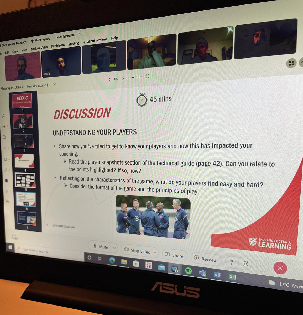 adamski110's tweet photo. Last night’s @EnglandLearning UEFA C Peer Meeting was spot on 👌🏼

Great to connect again with the coaches and hear their reflections after Module 1. Next up…1️⃣to1️⃣’s!

#UEFAC #PeerConnection #Reflection @jammers_mk @JayBazzone https://t.co/R5fXzifX8I